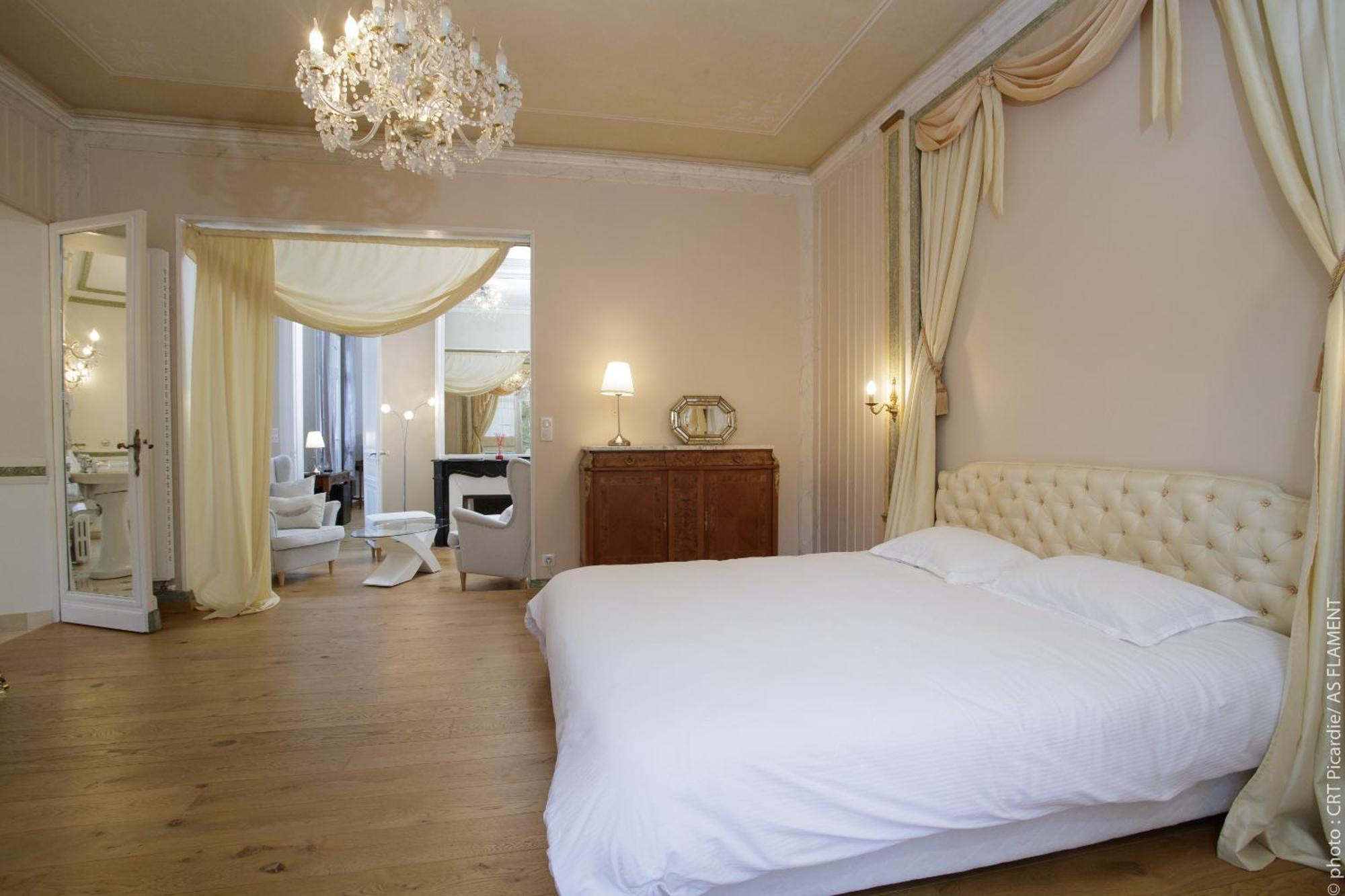 Chateau De Breuil Bed and Breakfast Bruyères-et-Montbérault Værelse billede
