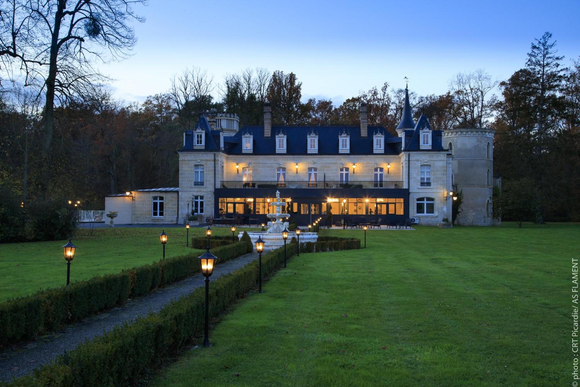 Chateau De Breuil Bed and Breakfast Bruyères-et-Montbérault Eksteriør billede